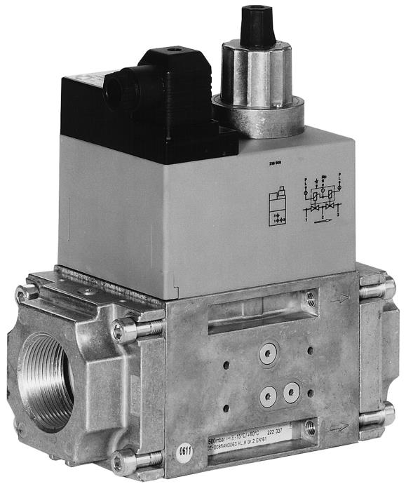 Dungs DMV-D/11, DMV-DLE/11 Double Solenoid Valve (Screwed)